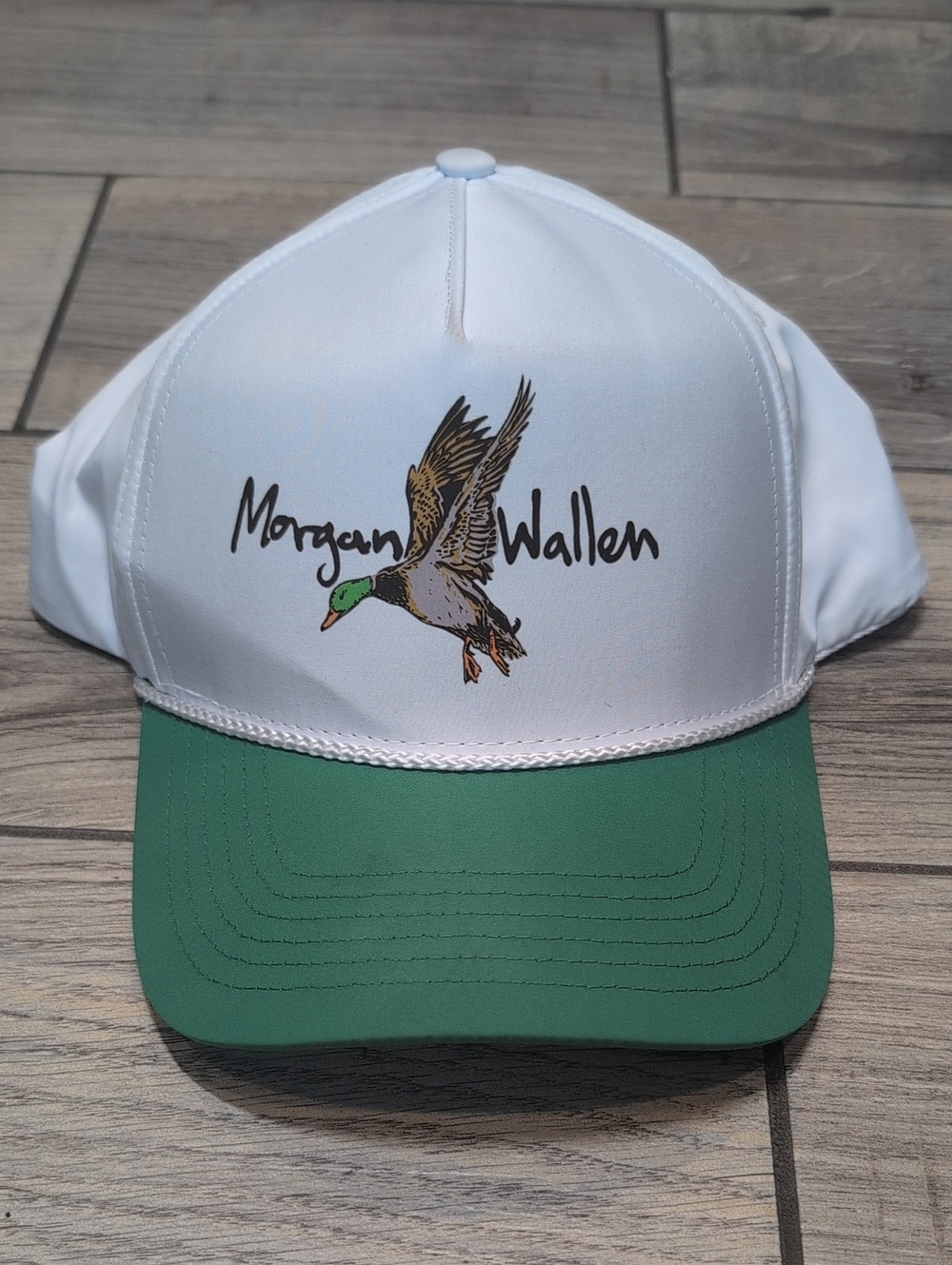 Rare Official Morgan Wallen Duck Logo Trucker Snapback Tour Merch Hat